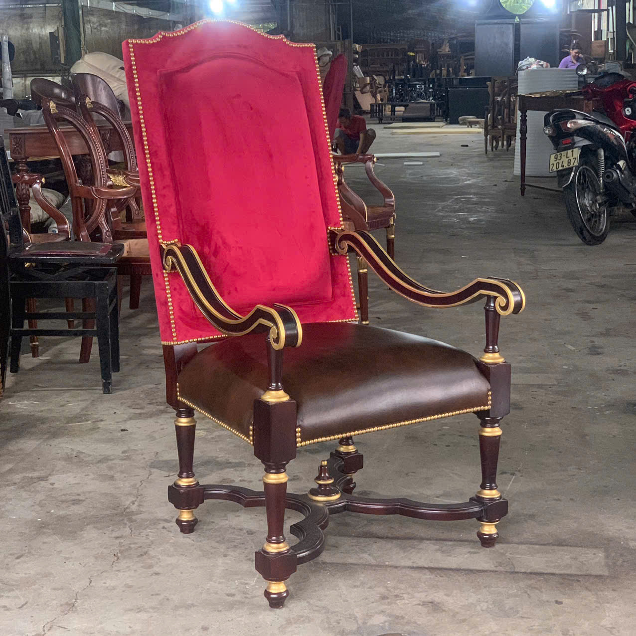 GHẾ CỔ ĐIỂN LOUIS 14